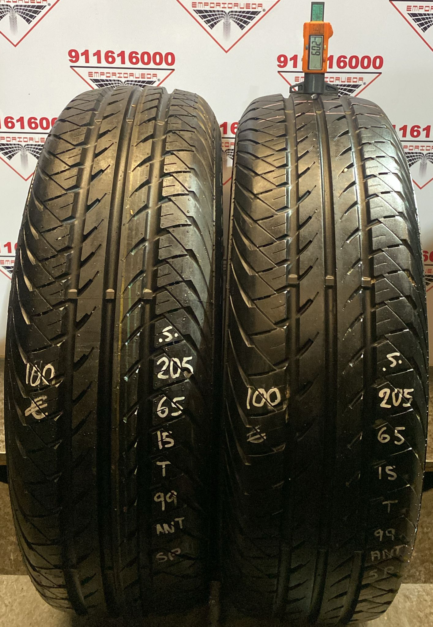 CONTINENTAL VANCOCONTACT USADO  205/65 R15 99 T